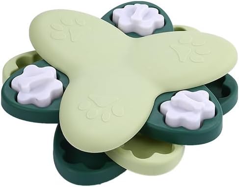 Dog Puzzle Toy Interactive Dog Toy Slow Feeder Puzzle, Pet Enrichment Treat Dispensing Brain Game, Mental Stimulation Feeding Toy for Dogs and Cats