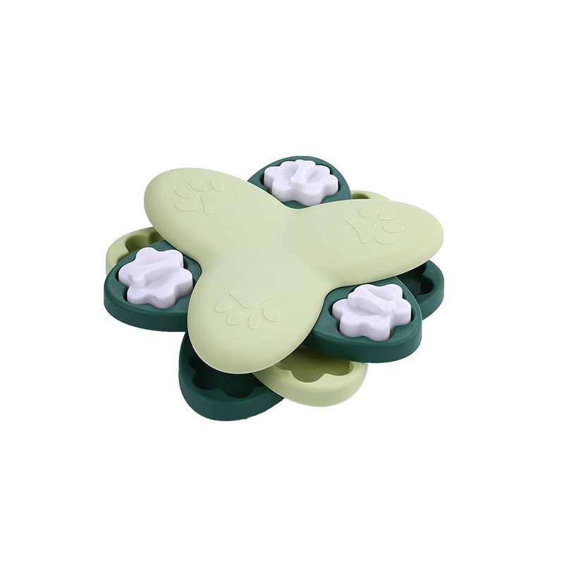 Dog Puzzle Toy Interactive Dog Toy Slow Feeder Puzzle, Pet Enrichment Treat Dispensing Brain Game, Mental Stimulation Feeding Toy for Dogs and Cats
