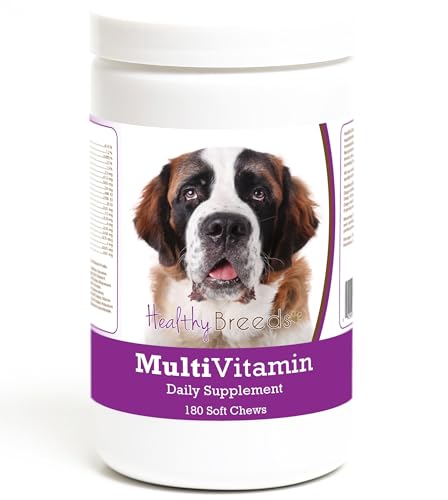Healthy Breeds Saint Bernard Multivitamin Soft Chew for Dogs 180 Count