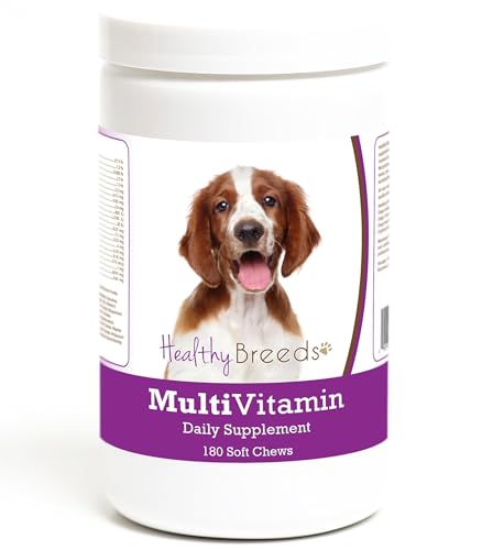 Healthy Breeds Welsh Springer Spaniel Multivitamin Soft Chew for Dogs 180 Count