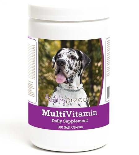 Healthy Breeds Great Dane Multivitamin Soft Chew for Dogs 180 Count