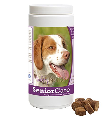 Healthy Breeds Brittany Senior Dog Care Soft Chews 100 Count
