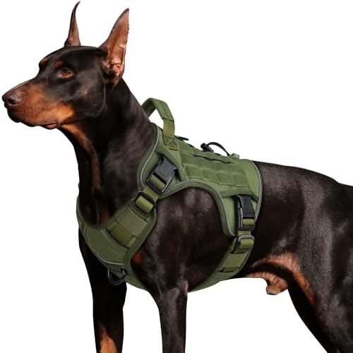 Tactical Dog Harness for Large Dogs,No Pull Heavy Duty Dog - Image 2