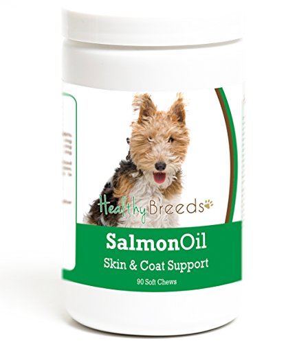Healthy Breeds Wire Fox Terrier Salmon Oil Soft Chews 90 Count