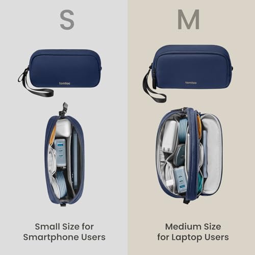 tomtoc Electronics Organizer Travel Case, Cable Organizer for Essentials - Image 8