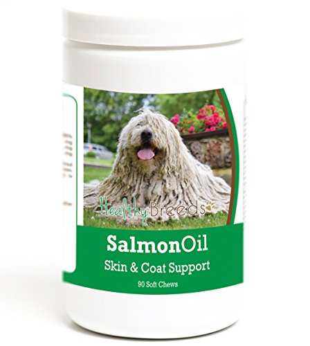 Healthy Breeds Komondorok Salmon Oil Soft Chews 90 Count