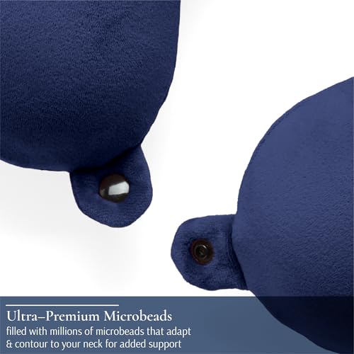 Brookstone Travel Neck Pillow - Lightweight U-Shaped | Travel Essentia - Image 6