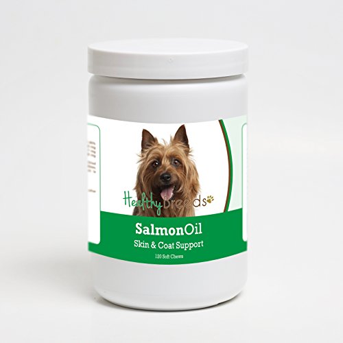 Healthy Breeds Australian Terrier Salmon Oil Soft Chews 120 Count