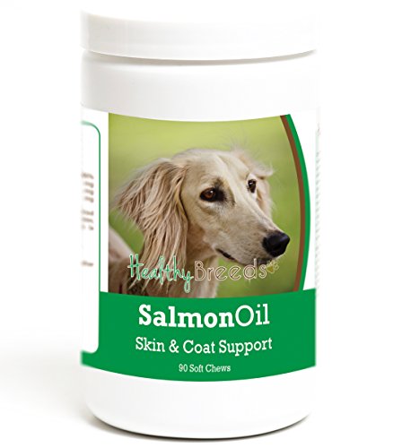Healthy Breeds Saluki Salmon Oil Soft Chews 90 Count