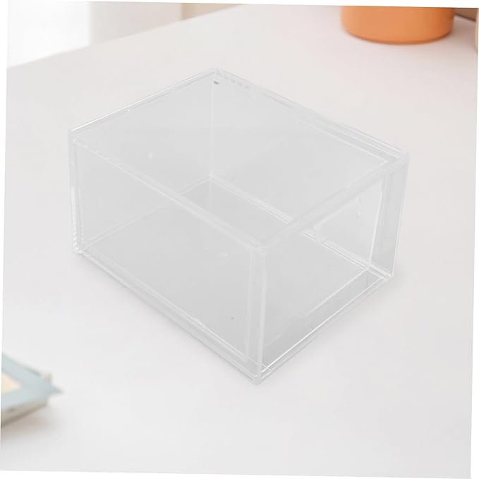 3pcs Stackable Drawer Organizer Acrylic Makeup Storage Container Easy Access for Desk Supplies and Cosmetics for Bathroom and Vanity Use