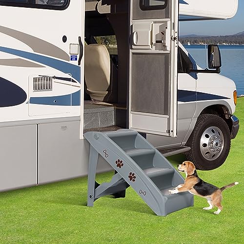 LEMY Foldable Pet Ladder,Pet Stairs with 4 Steps - Image 7