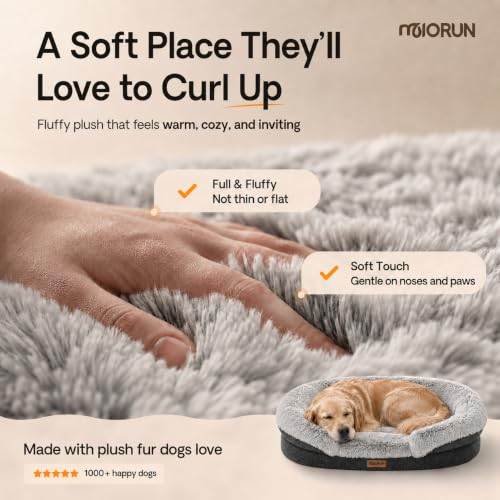 Miorun Fluffy Orthopedic Dog Beds Large Sized Dog, 4 | Pet Safety & Co - Image 4