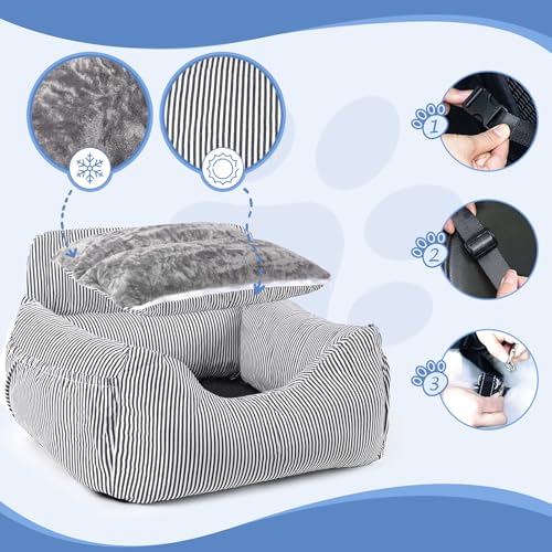 Dog Car Seat for Small Dogs, Pet Booster Seat | Pet Essentials - Image 6