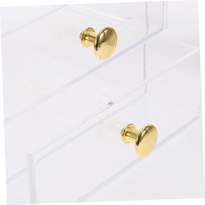 Storage Box Drawer Organizer Desktop Makeup Organizer Desk Storage Box Minimalist Design Easy to Clean Sturdy Material