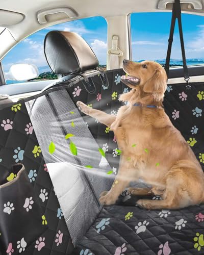 Dog Car Seat Cover, 600D Heavy Dute Car Seat Cover for Dogs Pets - Image 8