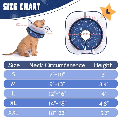 Elevated Inflatable Dog Cone Collar to Stop Licking, Dog - Image 7