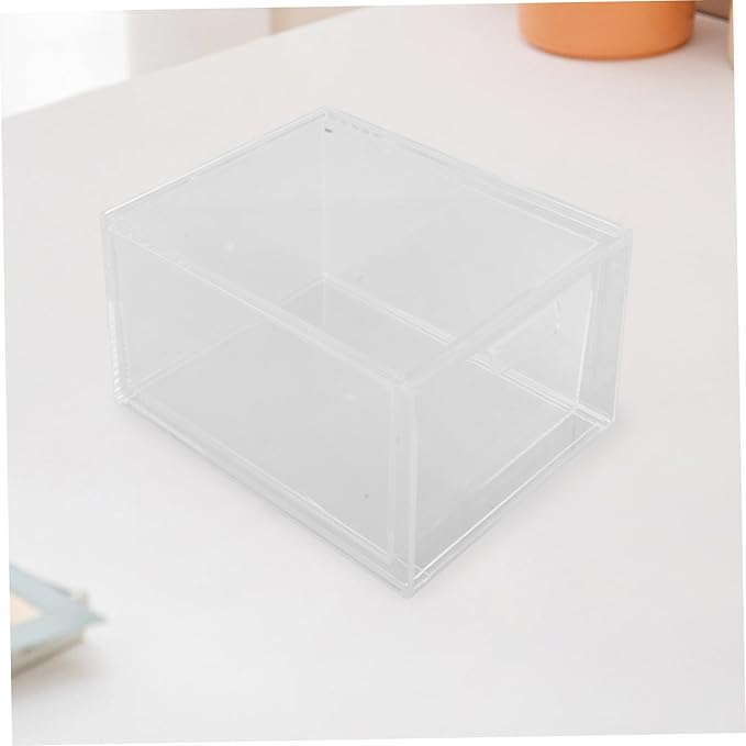 3pcs Stackable Plastic Drawer Organizer Bins Versatile Storage for Makeup and Home Office Use Large Capacity Design