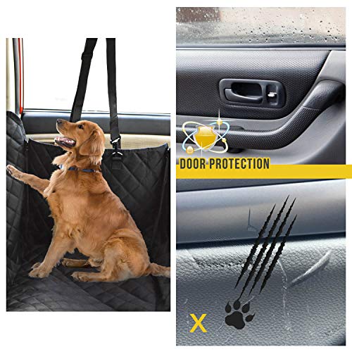 Vailge Dog Car Seat Cover for Back Seat, 100% Waterproof - Image 4