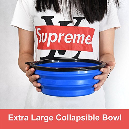Extra Large Collapsible Dog Bowl, 3L XL Travel Dog B | Travel Essentia - Image 4