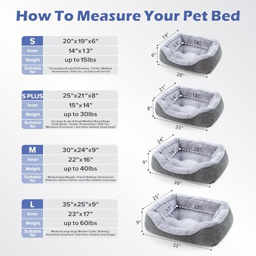 INVENHO Medium Dog Beds for Medium Dogs Washable, Re | Pet Safety & Co - Image 6