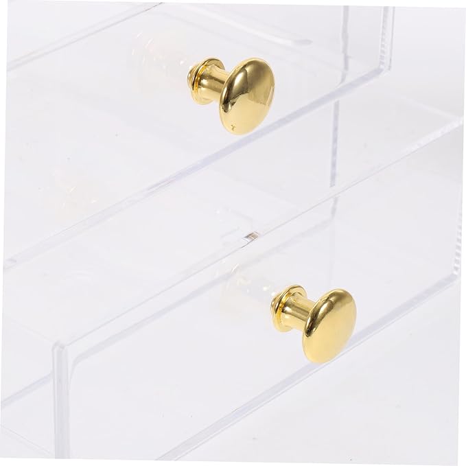 Three-layer Drawer Storage Box Makeup Organizer Desktop Drawer Organizers for Sundrys Kitchen Countertop Lids