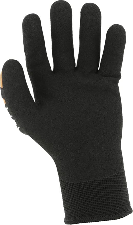 Mechanix Wear SpeedKnit M-Pact Thermal S5DP05 Gloves - Cold Weather Gloves for Protecting Hands - Insulated - Snug Fit - Touchscreen Capable - Machine Washable - Black - Small