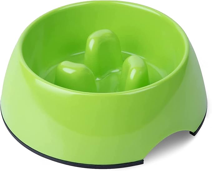 Super Design Slow Feeder Dog Bowl, 1 Cup, Non-Slip, Heat-Resistant, Sturdy, Dishwasher Safe, Suitable for Large Dogs