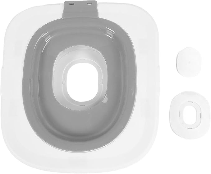 Pilipane Cat Toilet Training Kit Reusable Cat Toilet Trainer Urinal Removable Pet Toilet Training System for Home Pet Shop (Grey)