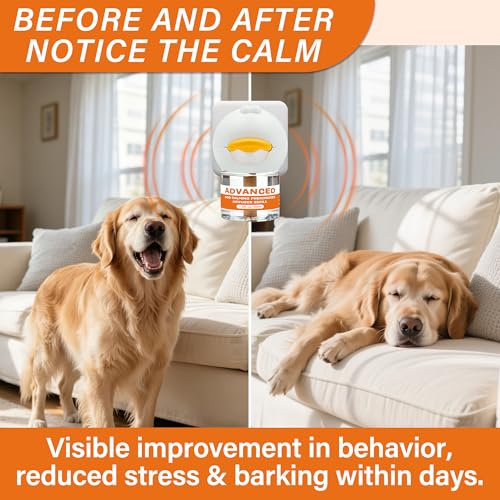 Dog Calming Diffuser 6 in 1 Kit (2 Plug in+4 Pack 48ml Refill) - Image 7