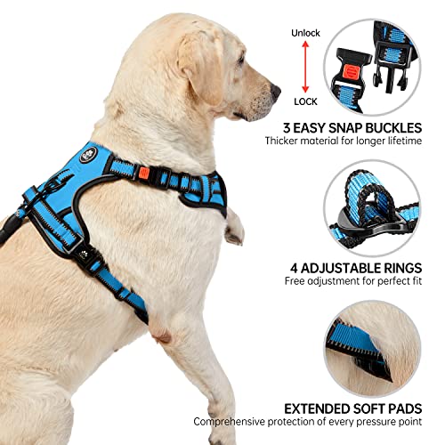 NESTROAD Dog Harness for Medium Sized Dog,No Pull Dog Vest - Image 5