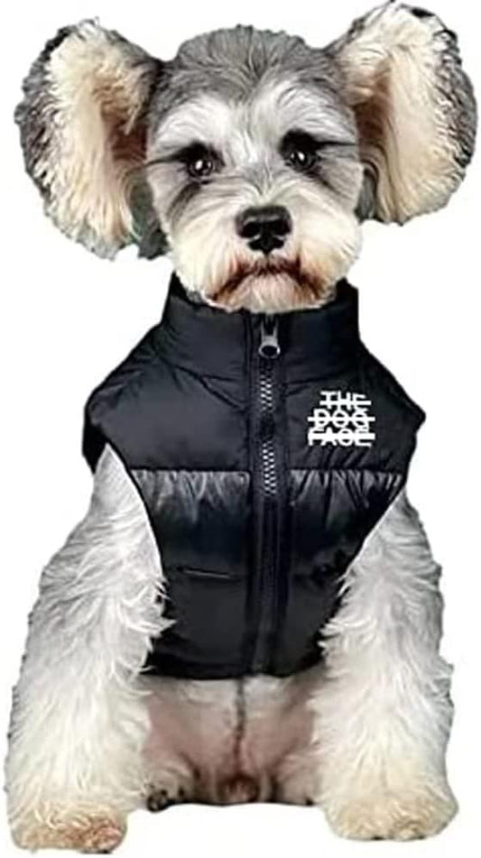 Dog Winter Coat Vest -Windproof Jacket for Small Medium Dogs-Puppy Winter Warm Dog Clothes Apparel for Cold Weather