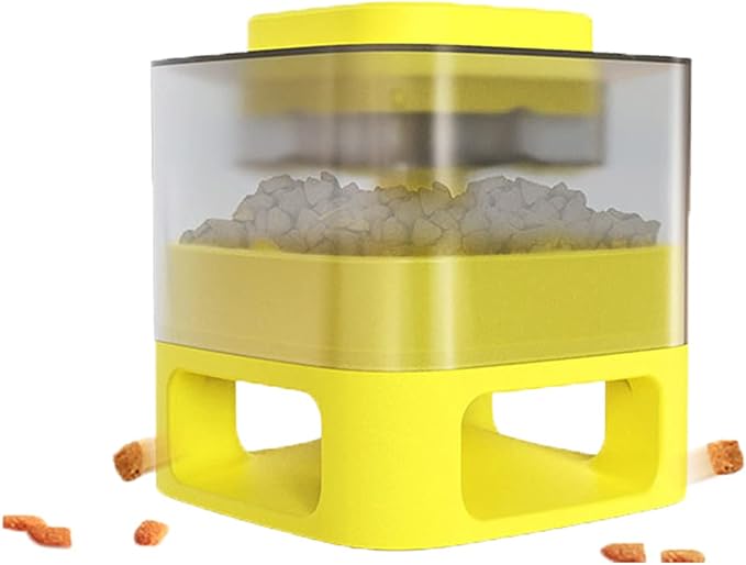 Dog Feeders,Top Press Dry Food Interactive Dog Puzzle Feeding, Dog Toys for IQ Training for Multiple Small Medium Larger Cats and Dogs