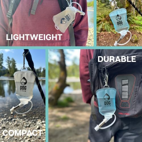 – The Ultimate Portable Water Solution for Dogs, 5oz Gray