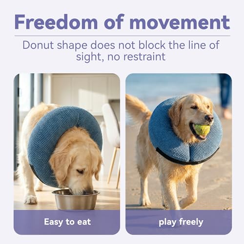 Loflaze Inflatable Dog Cone Collar - Dog Neck Donut Cone - Image 4