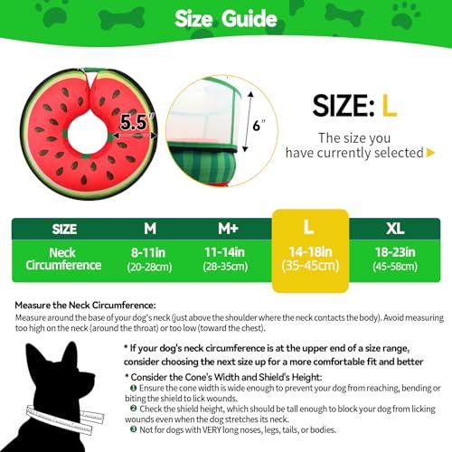 Upgraded Inflatable Dog Cone Collar to Stop Licking, Soft - Image 4