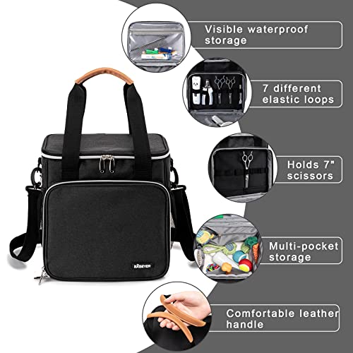 Pet Grooming Bag, Dog Grooming Supplies Organizer Tote Bag - Image 6