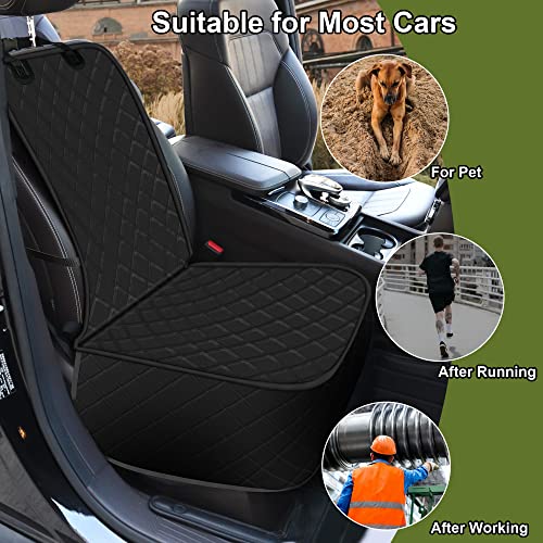 2 Packs Car Front Seat Cover for Dogs, Waterproof Pet Car - Image 3