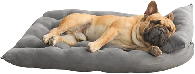 Comfy Calming Dog Beds for Small Medium Large Dogs, Anti Anxiety Dog Bed, Self Warming Dog Bed Outdoor and Indoor, Cat Beds for Indoor Cats, Kennel Bed for Pet (Small(10x12inch),Grey)