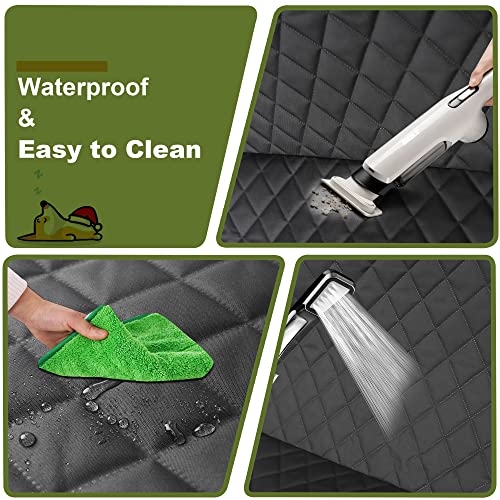 2 Packs Car Front Seat Cover for Dogs, Waterproof Pet Car - Image 5