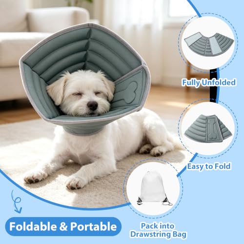 Soft Dog Cone Collar for Recovery Adjustable E-Collar - Image 4