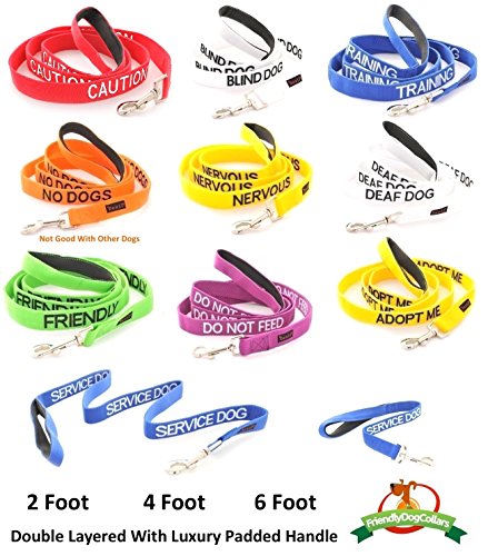 Nervous Yellow Color Coded Waterproof Padded Adjustable Non Pull Front and Back Ring Alert Warning Medium Vest Dog Harness Prevents Accidents By Warning Others of Your Dog in Advan - Image 7