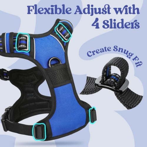 rabbitgoo Dog Harness for Large, Updated Easy On & Off - Image 6