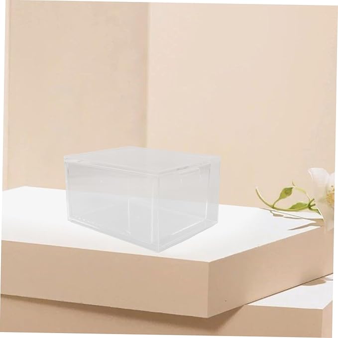 3pcs Stackable Drawer Organizer Acrylic Makeup Storage Container Easy Access for Desk Supplies and Cosmetics for Bathroom and Vanity Use