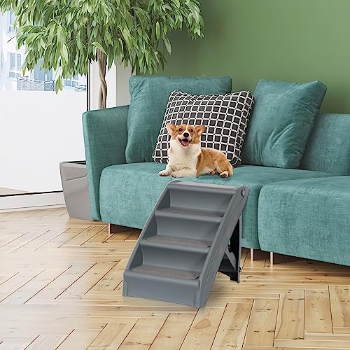 LEMY Foldable Pet Ladder,Pet Stairs with 4 Steps - Image 5