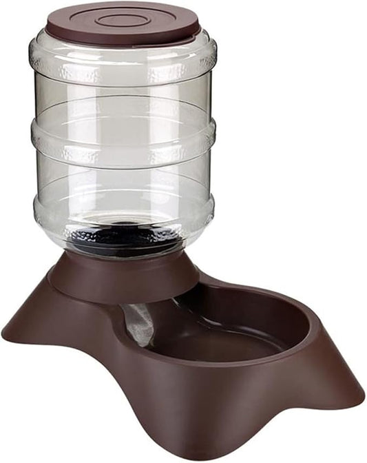 3.8L Automatic Pet Water Dispenser & Feeder for Cats and Dogs, Large Capacity, Non-Skid Base