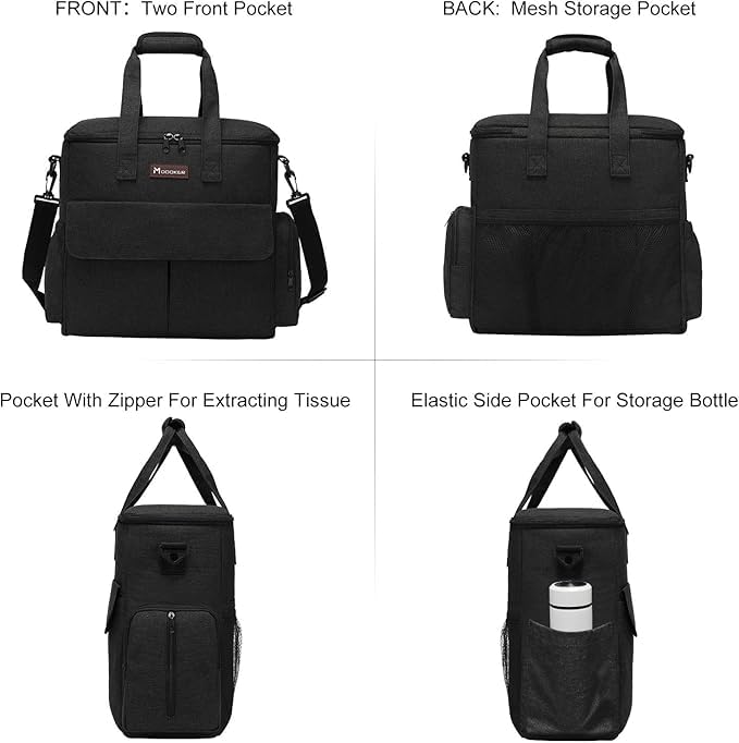 Modoker Weekend Dog Travel Bag Set with 2 Food Bags, | Travel Essentia - Image 3