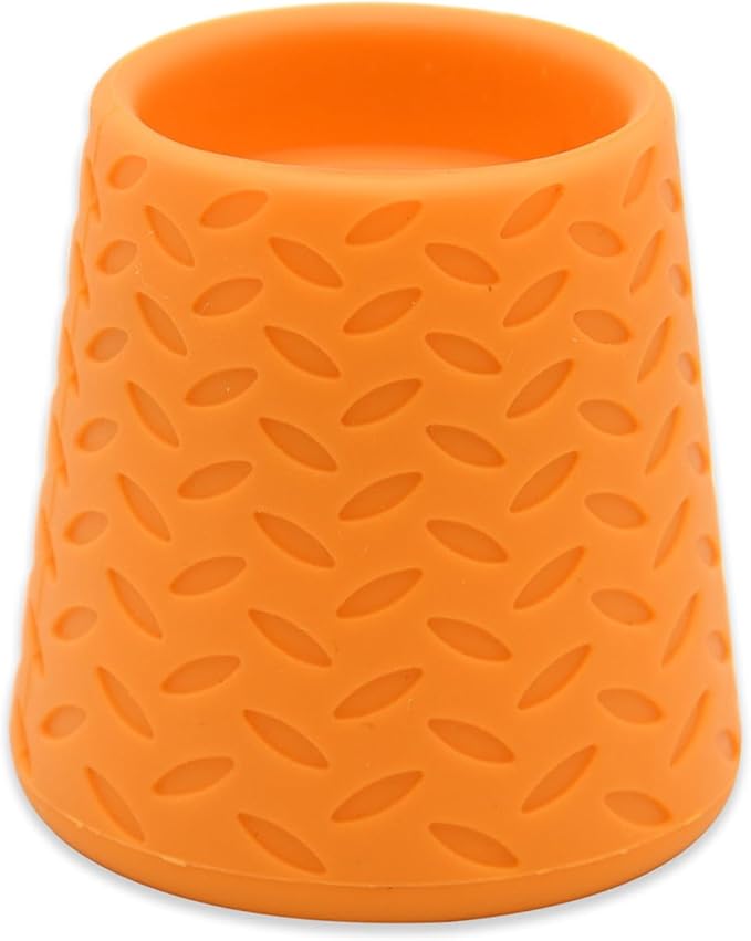 Portable Outdoor Water Bottle Shower Head Leakproof Hand & Pet Cleaning Tool for Camping Hiking Picnics Travel Lightweight Silicone Orange