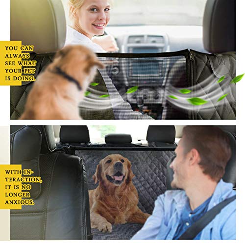 Vailge Dog Car Seat Cover for Back Seat, 100% Waterproof - Image 3