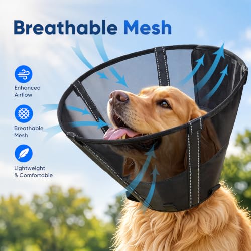 Dog Cone Collar Soft Liner to Stop Licking Surgery | Pet Essentials - Image 8