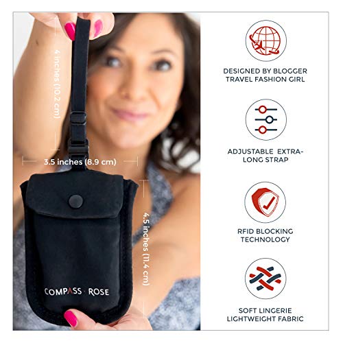 Secret Bra Wallet Women Hidden Pouch with RFID Prote | Home Organizati - Image 5
